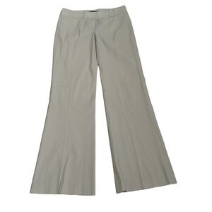 Theory Trousers Soft Beige Flare Bottom Women’s Size 4